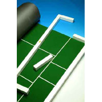 Drakes Pride 18 white centre block for use with B8300 biassed carpet bowls