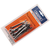 Draper 10 Piece Metric Midget Combination Spanner Set