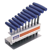 Draper 10 Piece Metric T Handle Hexagon Key Set