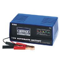 Draper 12V Automatic Battery Charger 8 Amp