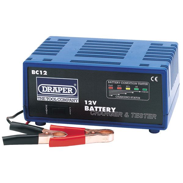 12v Battery Charger and Tester -12a 66798