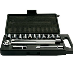 Draper 15 Piece Metric Socket Set
