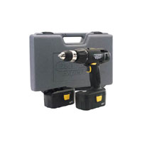 DRAPER 18V Combi C/Less Drill-2 Batt