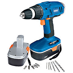 18V Cordless Rotary Drill and Case
