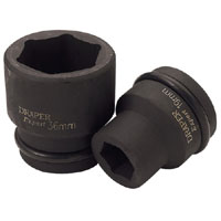 Draper 19mm 3/4andquot Square Drive Powerdrive Impact Socket