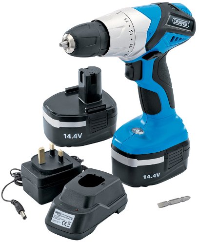 20494 14.4-Volt Cordless Rotary Drill with Two Ni-CD Batteries