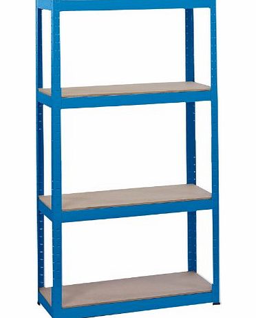 Draper 21658 760 mm x 200 mm x 1,520 mm Steel Shelving Unit with 4 Shelves