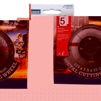 230 X 3 X 22.2mm Steel Cutting Wheels Pack Of 5