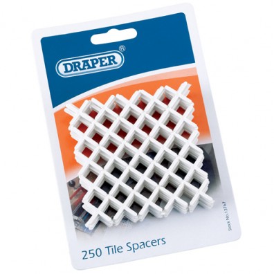 Draper 2mm Tile Spacers - 250 Pack 13767