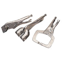 Draper 3 Piece Self Grip Clamp Kit