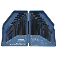 Draper 30 Piece Metric and Imperial Long Pattern Hexagon Set