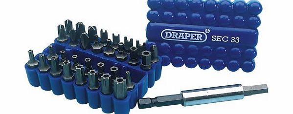 Draper 38716 33-Piece Security Bit Set