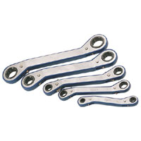 Draper 5 Piece Expert Offset Metric Ratchet Ring Spanner Set