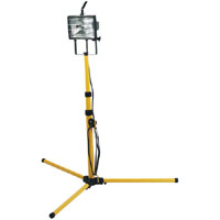 Draper 500W Halogen Lamp On Telescopic Stand 240V