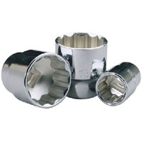 DRAPER 55Mm 12Pt Socket 3/4Dr Bulk