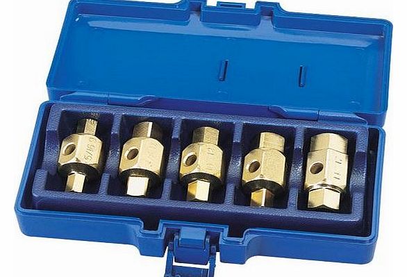 Draper 56627 5-Piece Drain Plug Key Set