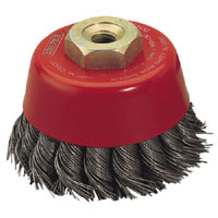 Draper 60mm X M10 Twist Knot Wire Cup Brush