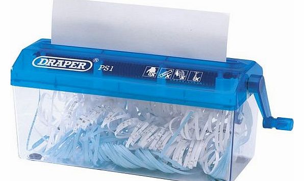 Draper 69260 Hand-Operated Paper Shredder