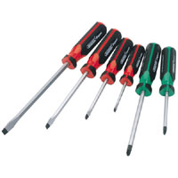 DRAPER 6Pc.Pound Thru Screwdriver Set