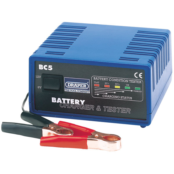 6v/12v Battery Charger and Tester - 4.5a