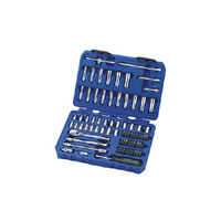 Draper 75 Piece 1/4andquot Square Drive Combined Socket Set