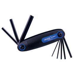 draper 8 Piece Metric Hexagon Key Set