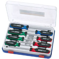 DRAPER 8Pc.Pound Thru Screwdriver Set