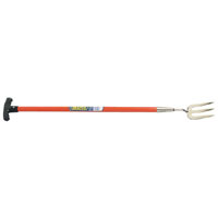940mm Stainless Steel Long T Handled Hand Fork