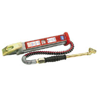 Draper Air Line Tyre Inflator With Gauge Twin Connector
