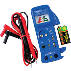 Draper Battery Bulb Fuse And Continuity Tester