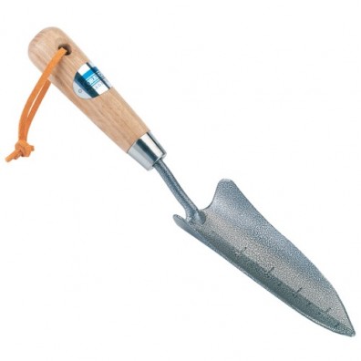DRAPER Carbon Steel Transplant Trowel with Ash
