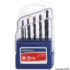 Combination HSS and Masonry Drill Set of