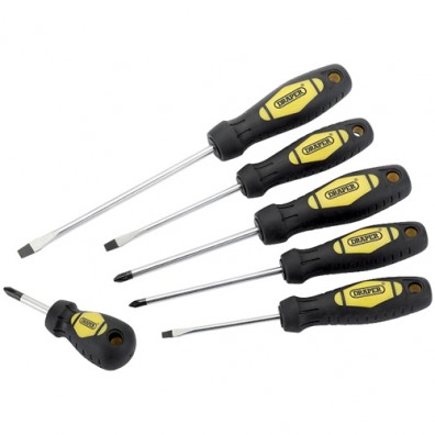 Draper DIY 6 Piece Screwdriver Set 31458