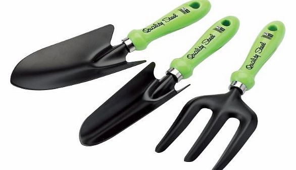 Draper DIY Series 16565 3-Piece Easy-Find Gardening Hand Tool Set (colours may vary)