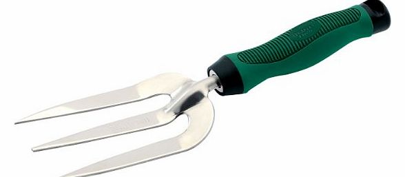 Draper Expert 19712 Heavy-Duty Soft-Grip Stainless Steel Hand Fork
