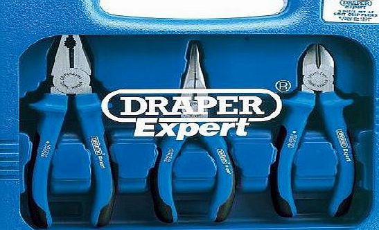 Draper Expert 69289 3-Piece Soft-Grip Pliers Set