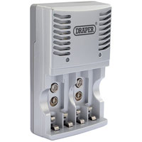 Draper Expert Battery Charger with 4