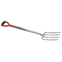 Draper Extra Long Stainless Steel Garden Fork