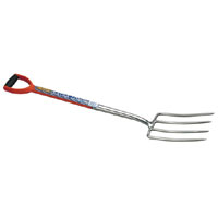 stainless steel garden fork