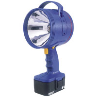 Draper Halogen Torch 800,000 Candle Power 6v Rechargeable Battery