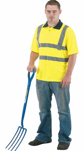 Draper High Visiblity Polo T-shirt - Size L 20993