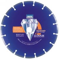 Draper Power Tool Accessory - 115mm X 22.2mm Diamond Blade