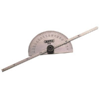 Draper Protractor With Depth Gauge