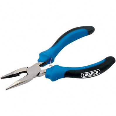 Draper Soft Grip Long Nose Mini Pliers 12538