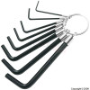 Value Metric Hexagon Key Set On Key Ring