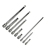 DRAPER Wobble Ext Set 1/4 - 38 - 1/2 9Pc