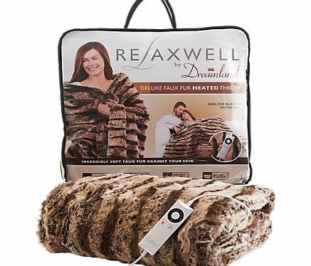 Dreamland 16084 Relaxwell Deluxe Faux Fur Heated