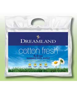 dreamland Cotton Fresh 4.5 Tog King Size Duvet