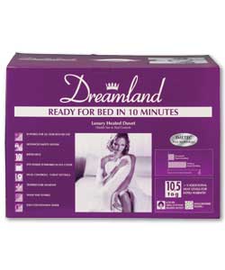 DREAMLAND Ready for Bed 10.5 Tog Heated Duvet - Double