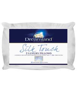 Dreamland Silk Touch Pair of Pillows